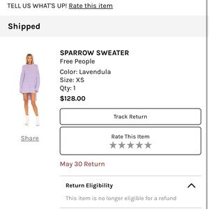 Sparrow Sweater Dress Free People